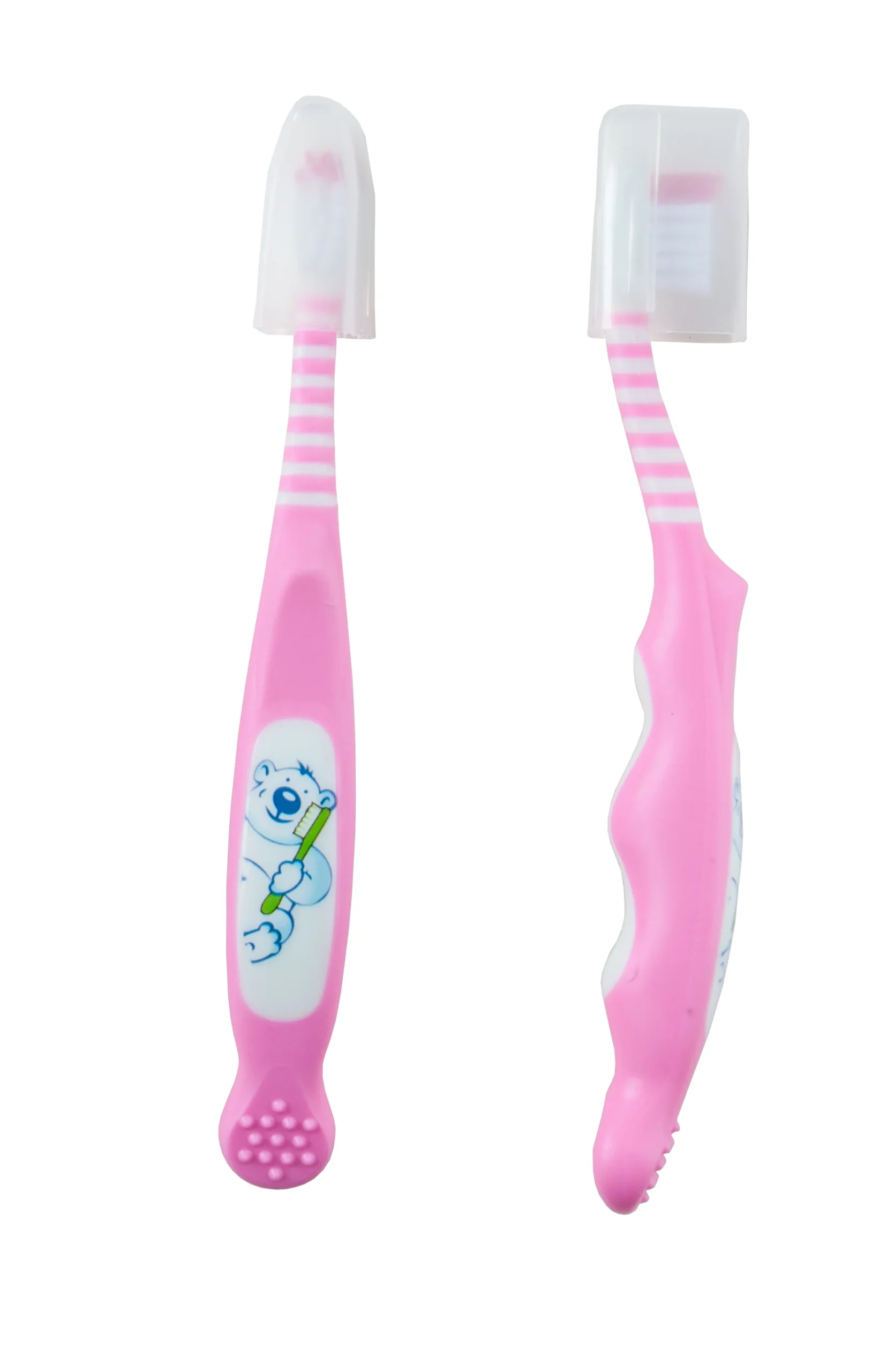 Brosses à dents pour enfants 0-3 ans pink (10 pces) – Image 2