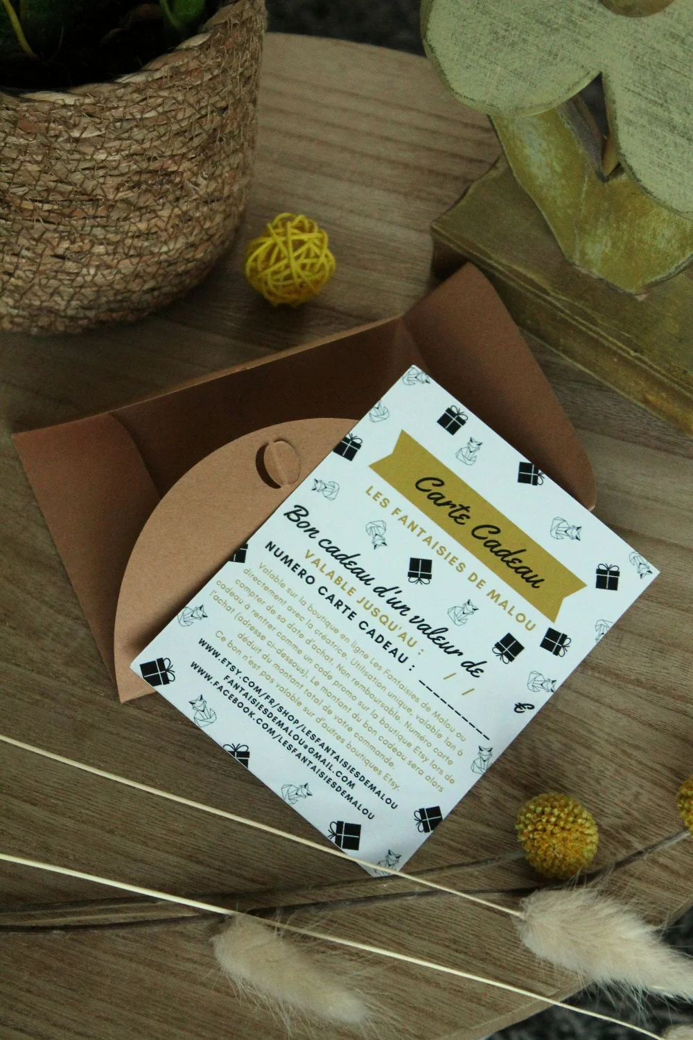 Carte Cadeau à expédier – Image 3