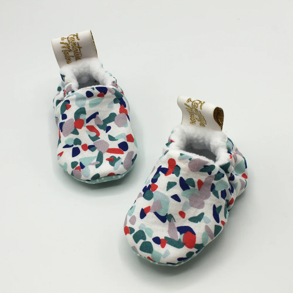 Chaussons souple bébé Minéral – Image 5