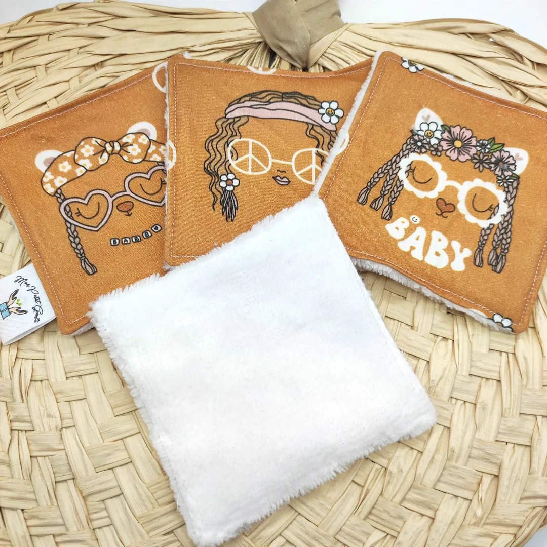 Lot de 4 cotons HIPPIE – Image 2